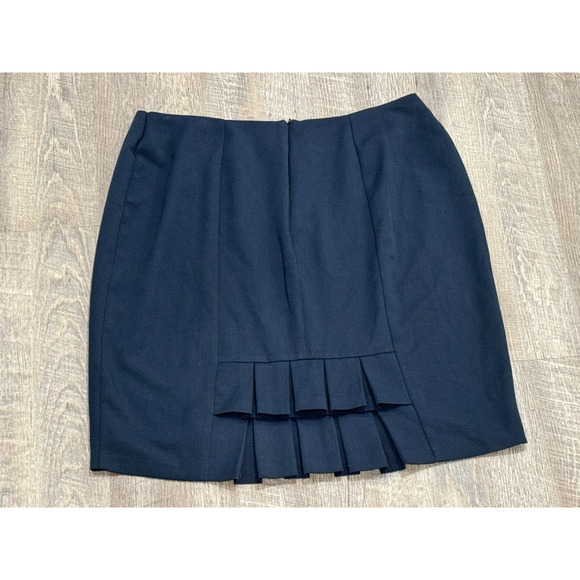 IGIGI Women NAVY Ruffle Skirt 18 Plus - SEE PICS - Picture 6 of 8